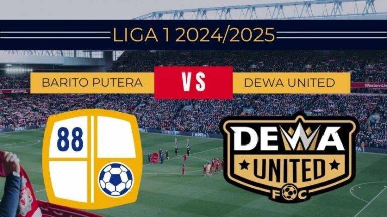 Barito Putera vs Dewa United: Hasil Pertandingan BRI Liga 1