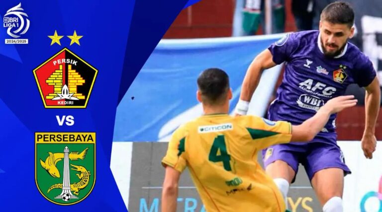 Persik Kediri vs Persebaya Surabaya: Siaran Langsung BRI Liga 1